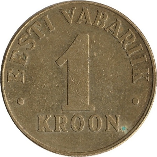 1 Эстонская крона