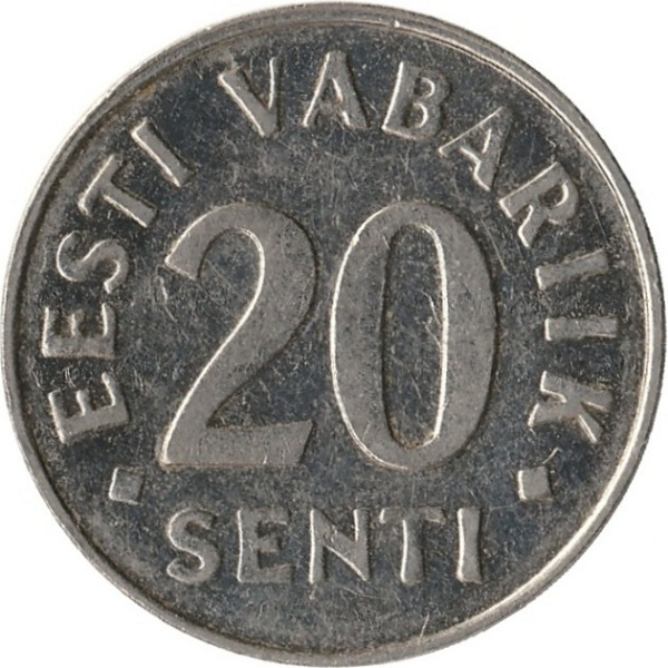 20 Эстонских сент