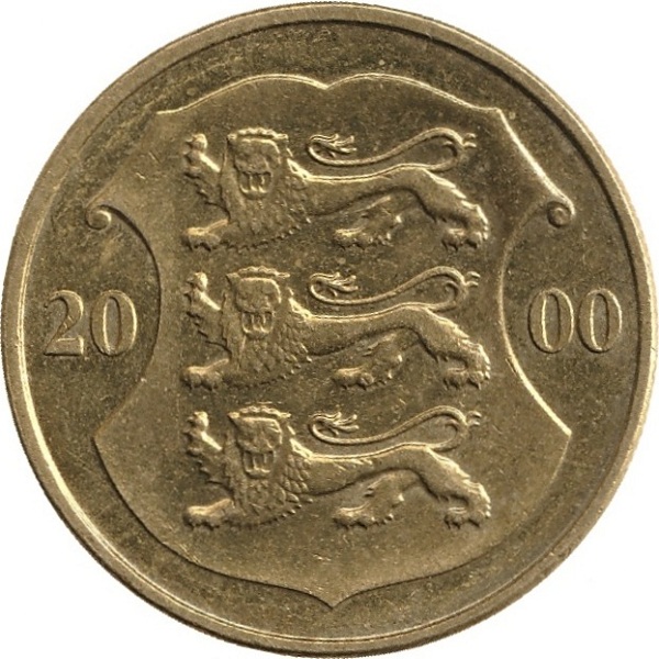 1 Эстонская крона