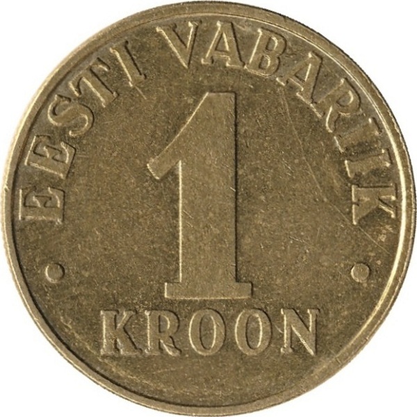1 Эстонская крона