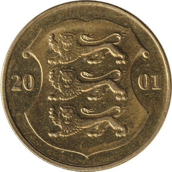 1 Эстонская крона