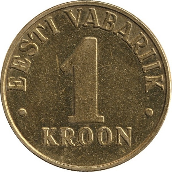 1 Эстонская крона