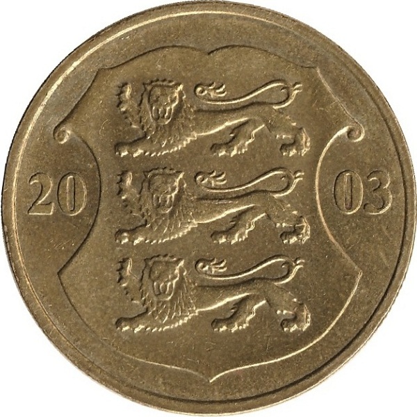 1 Эстонская крона