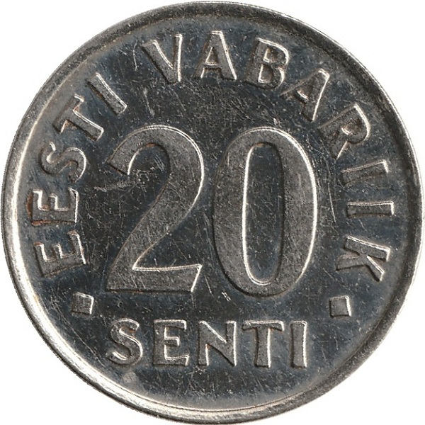 20 Эстонских сент