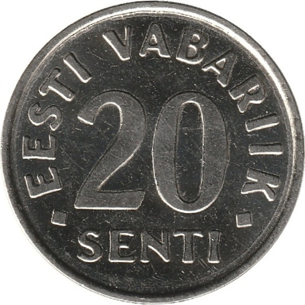 20 Эстонских сент