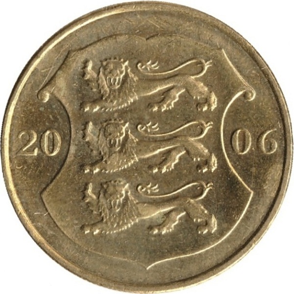 1 Эстонская крона