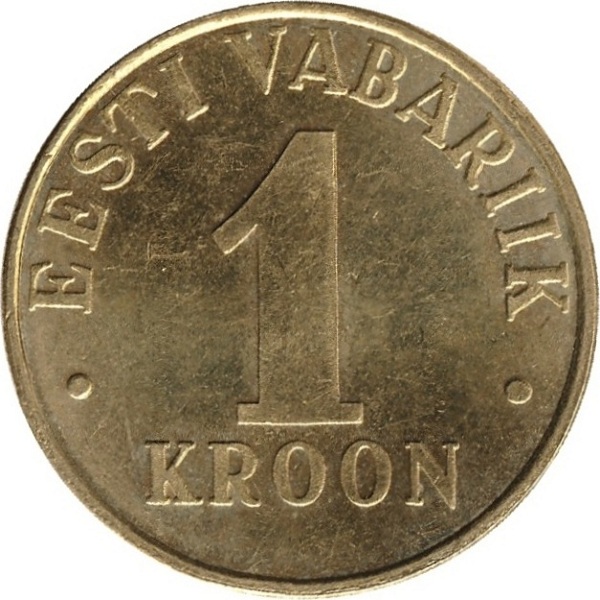 1 Эстонская крона