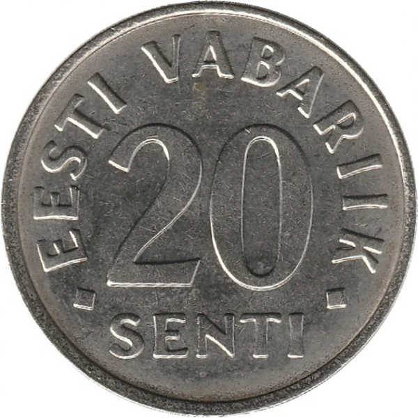 20 Эстонских сент