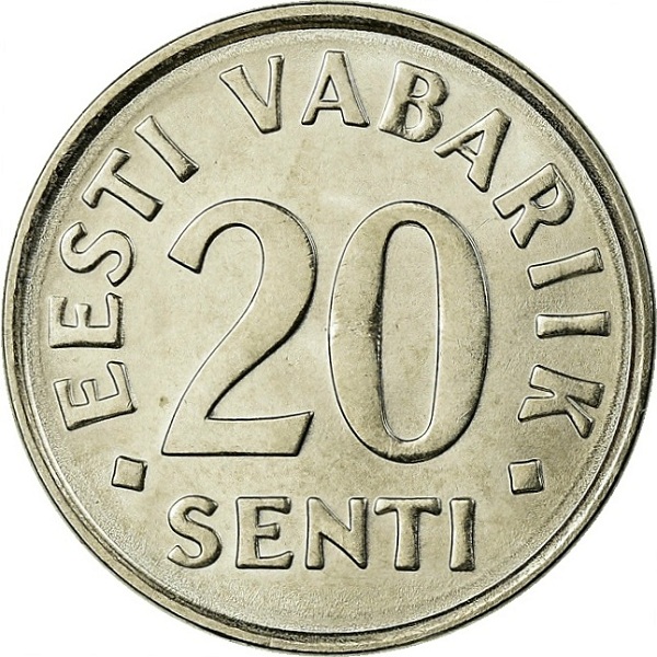 20 Эстонских сент