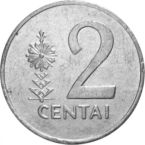 2 Литовских цент