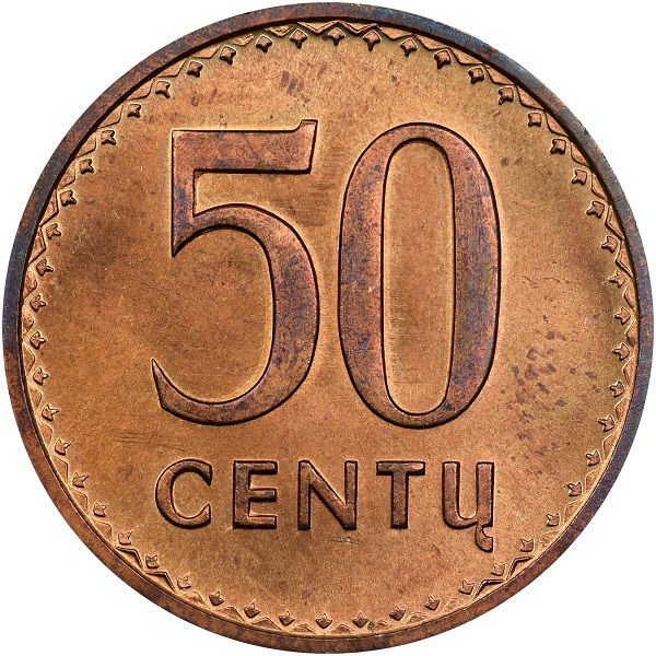 50 Литовских цент