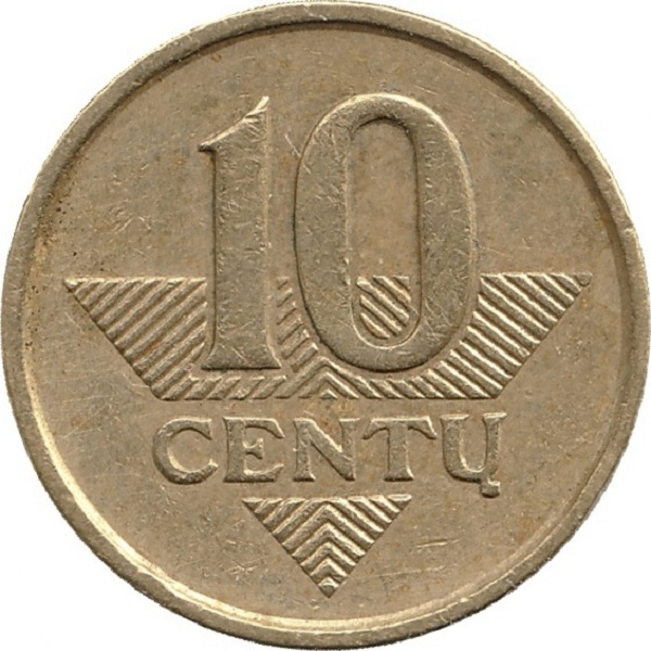 10 Литовских цент