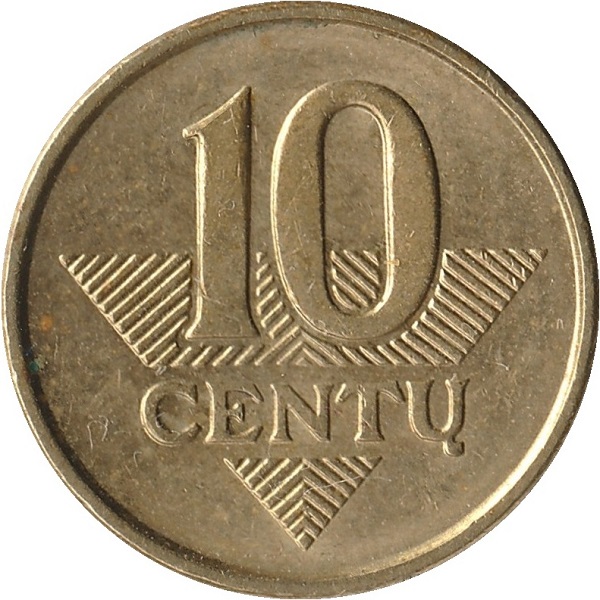 10 Литовских цент