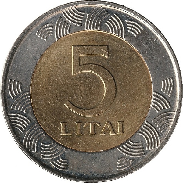 5 Литовских лит