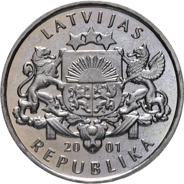 1 Латвийский лат