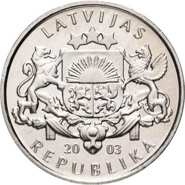 1 Латвийский лат