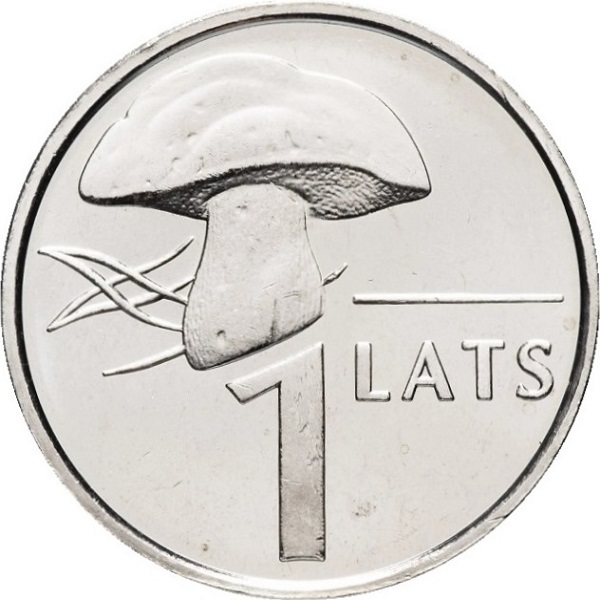 1 Латвийский лат