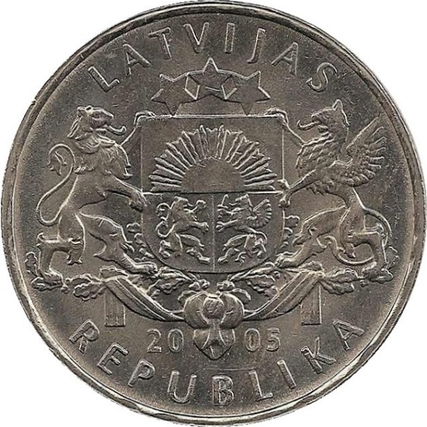1 Латвийский лат