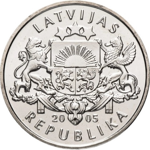 1 Латвийский лат