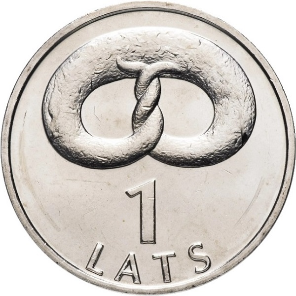 1 Латвийский лат