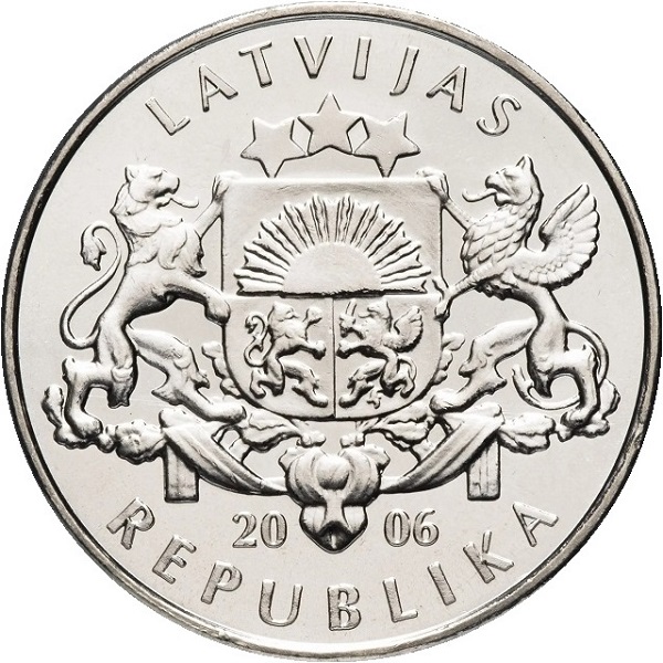 1 Латвийский лат