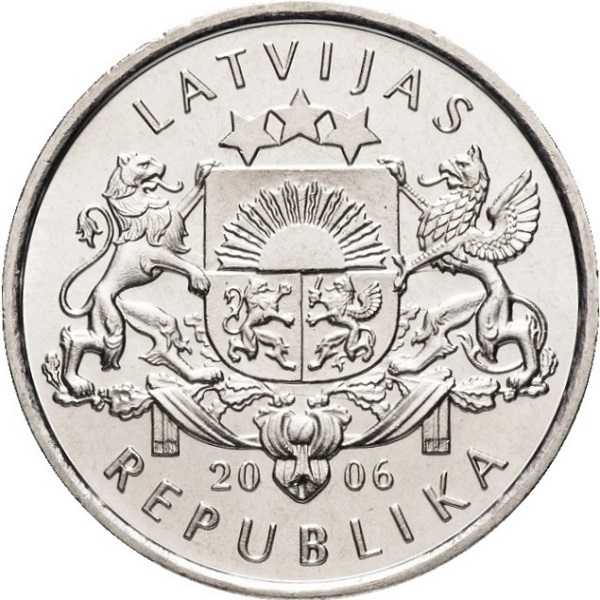 1 Латвийский лат
