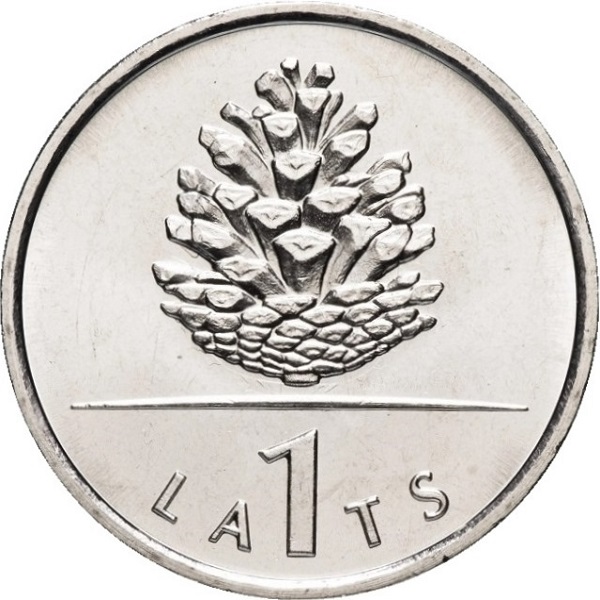1 Латвийский лат