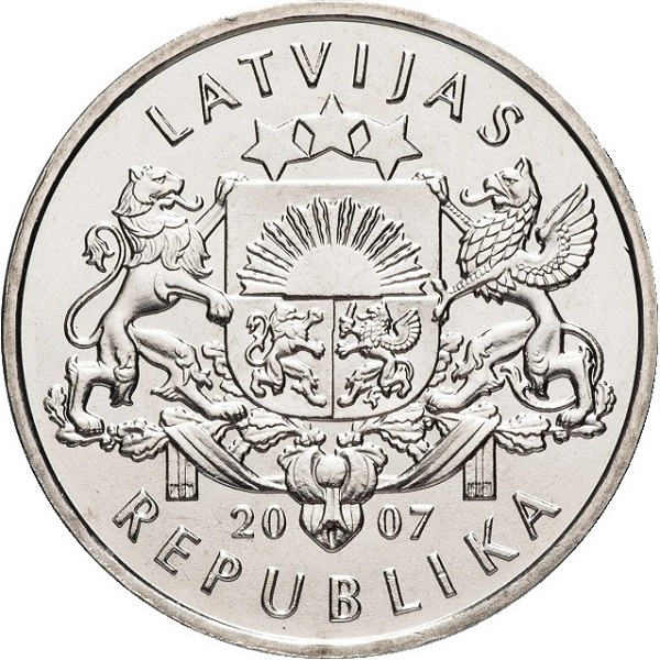 1 Латвийский лат