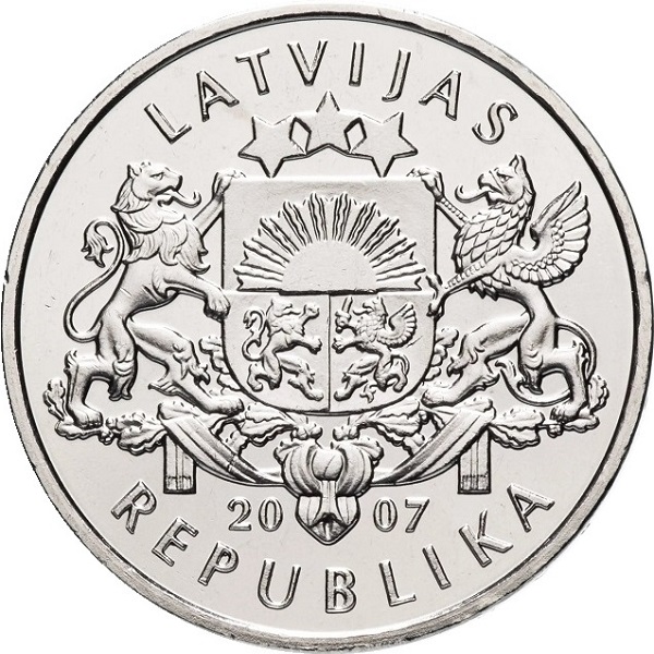 1 Латвийский лат
