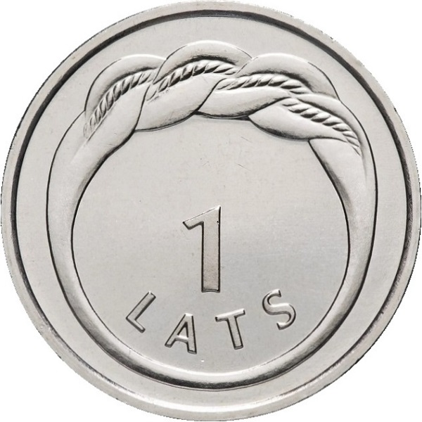 1 Латвийский лат