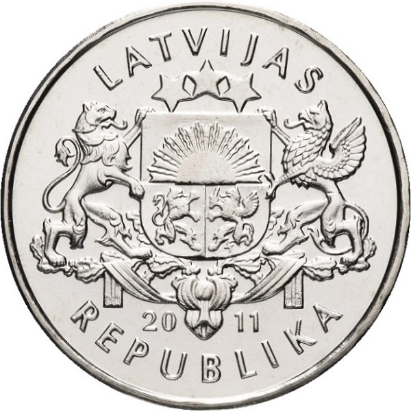 1 Латвийский лат