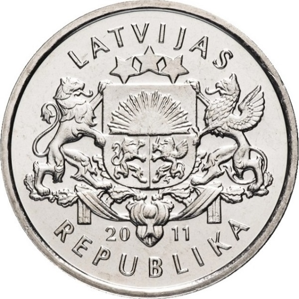 1 Латвийский лат