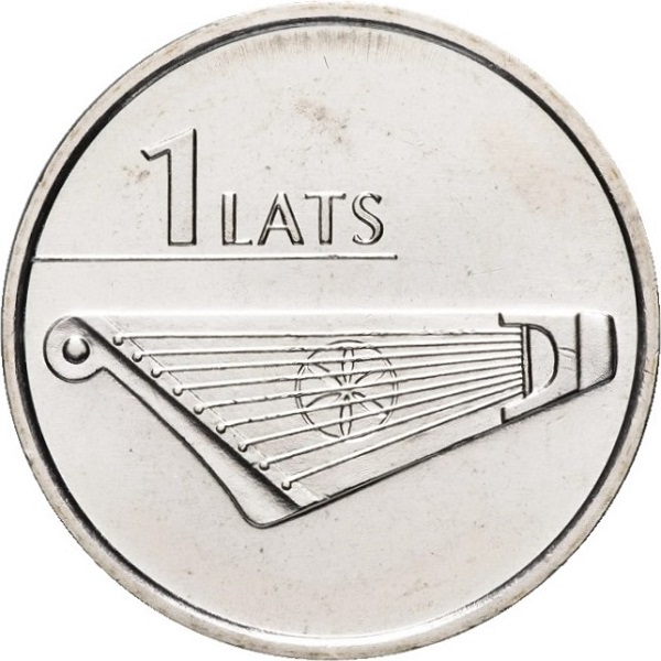 1 Латвийский лат