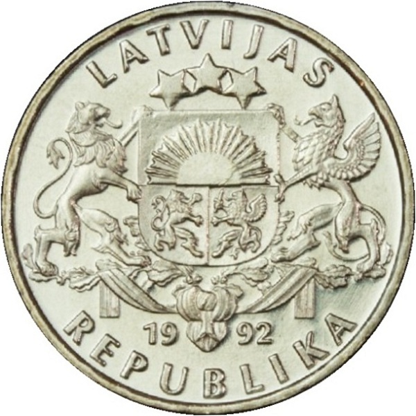 1 Латвийский лат