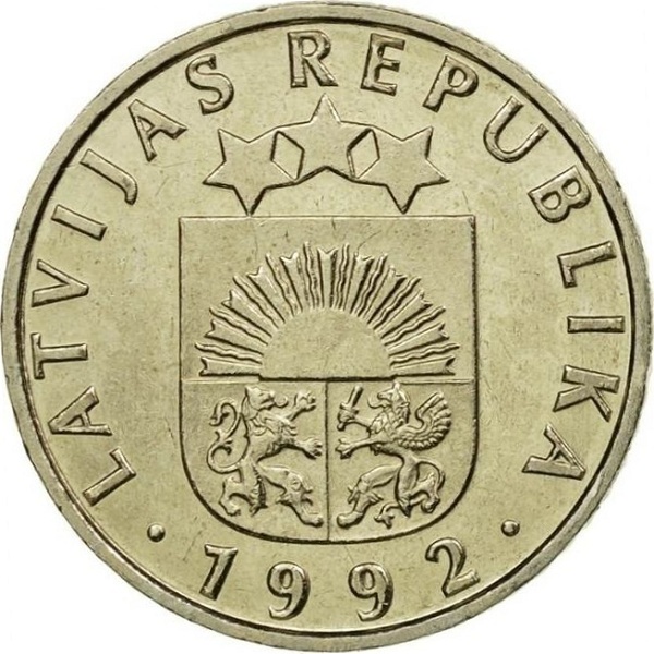 50 Латвийских сантим
