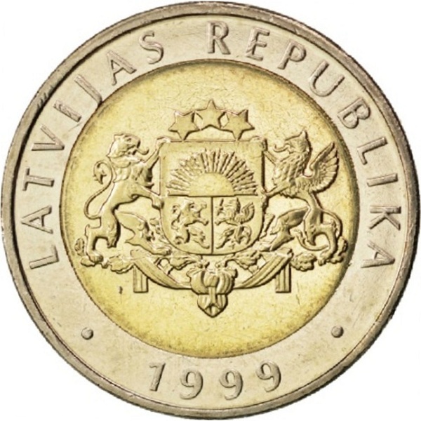 2 Латвийских лат