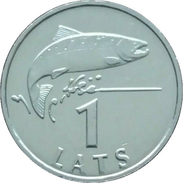 1 Латвийских лат