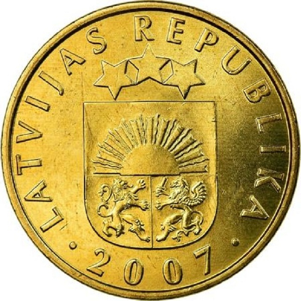20 Латвийских сантим