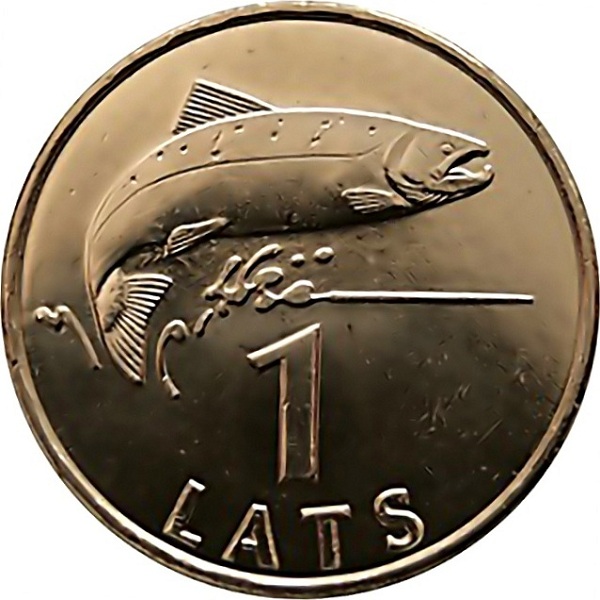 1 Латвийских лат
