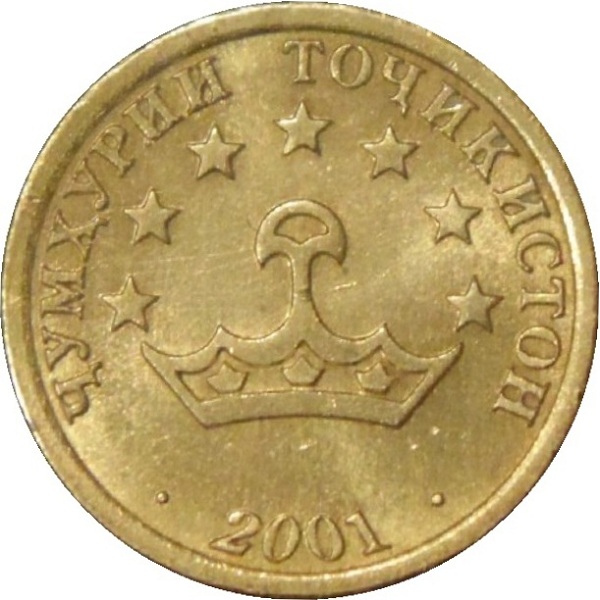 10 Таджикистанских дирам