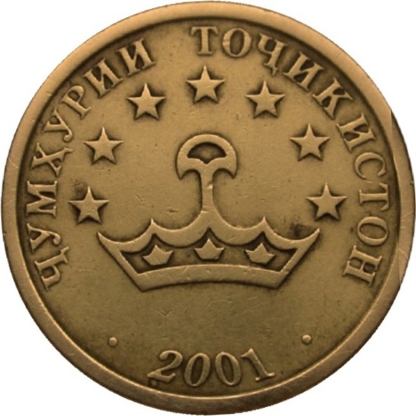 25 Таджикистанских дирам