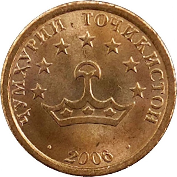 10 Таджикистанских дирам