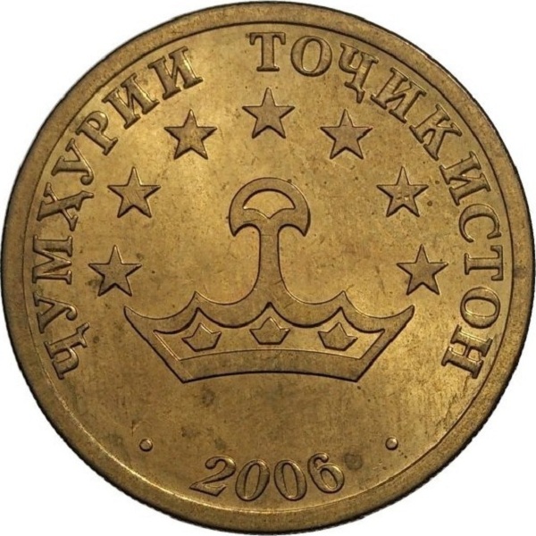 50 Таджикистанских дирам