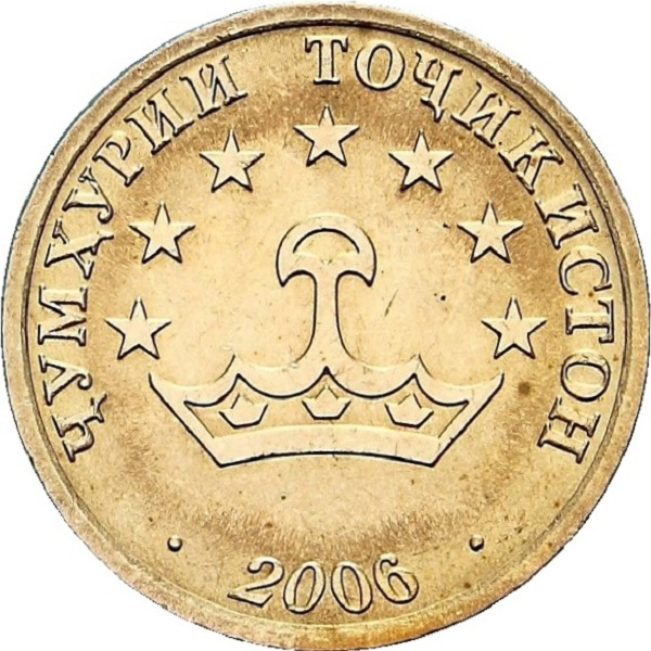 50 Таджикистанских дирам