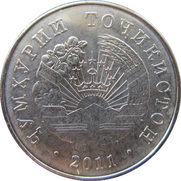 1 Таджикистанский сомони