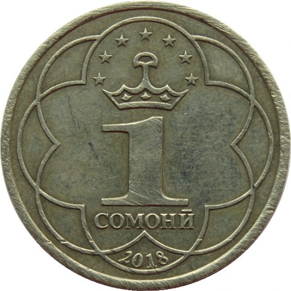 1 Таджикистанский сомони