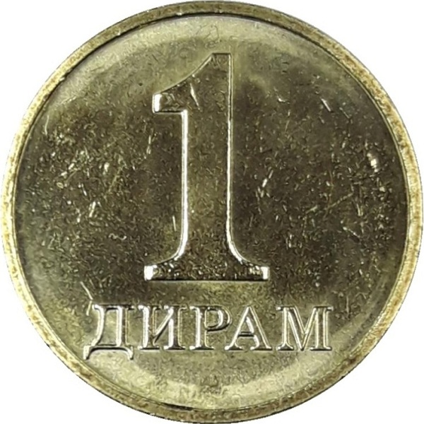 1 Таджикистанский дирам